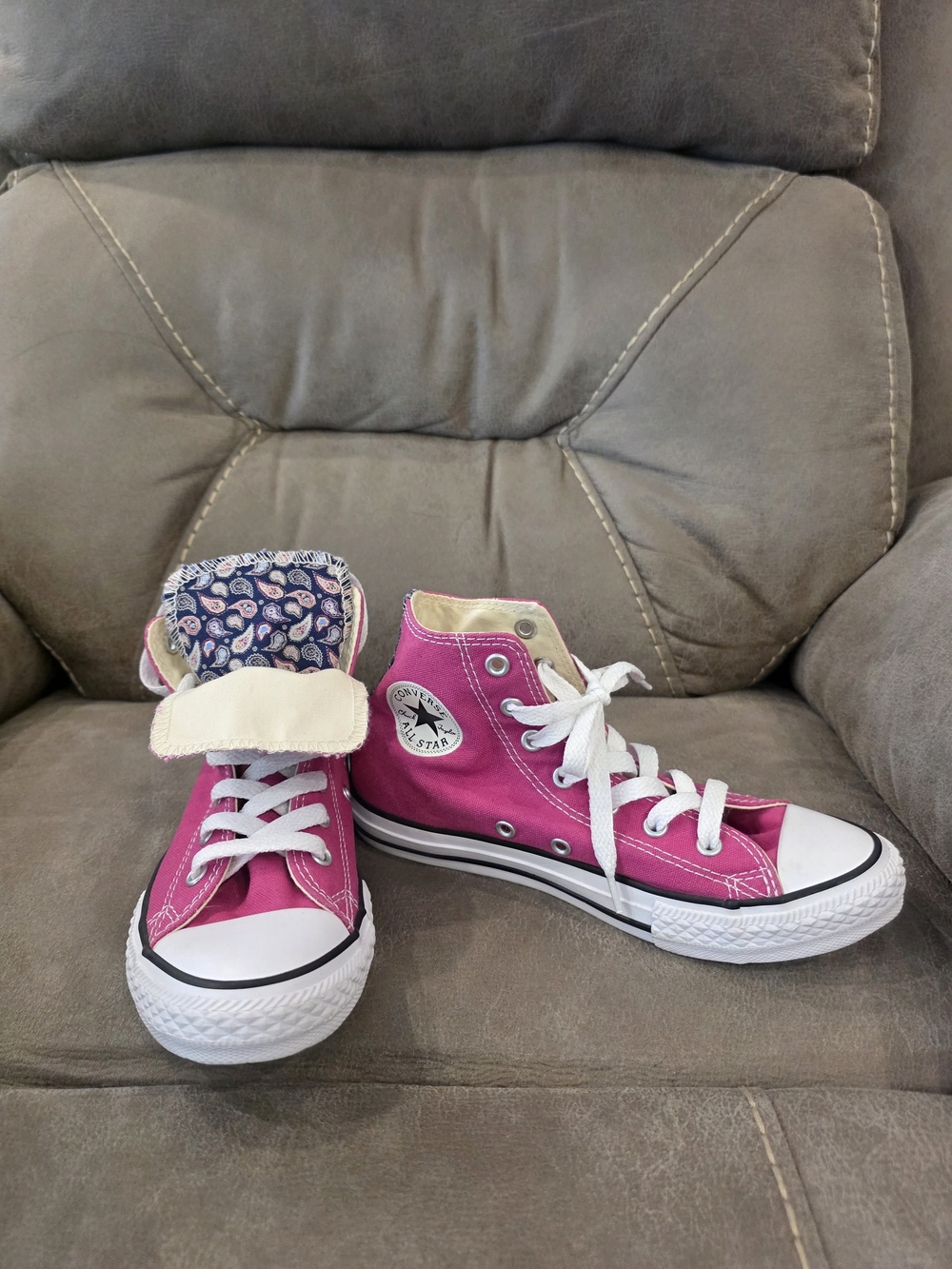 Converse Chuck Taylor All Star "Double Tongue" High-Top Sneakers